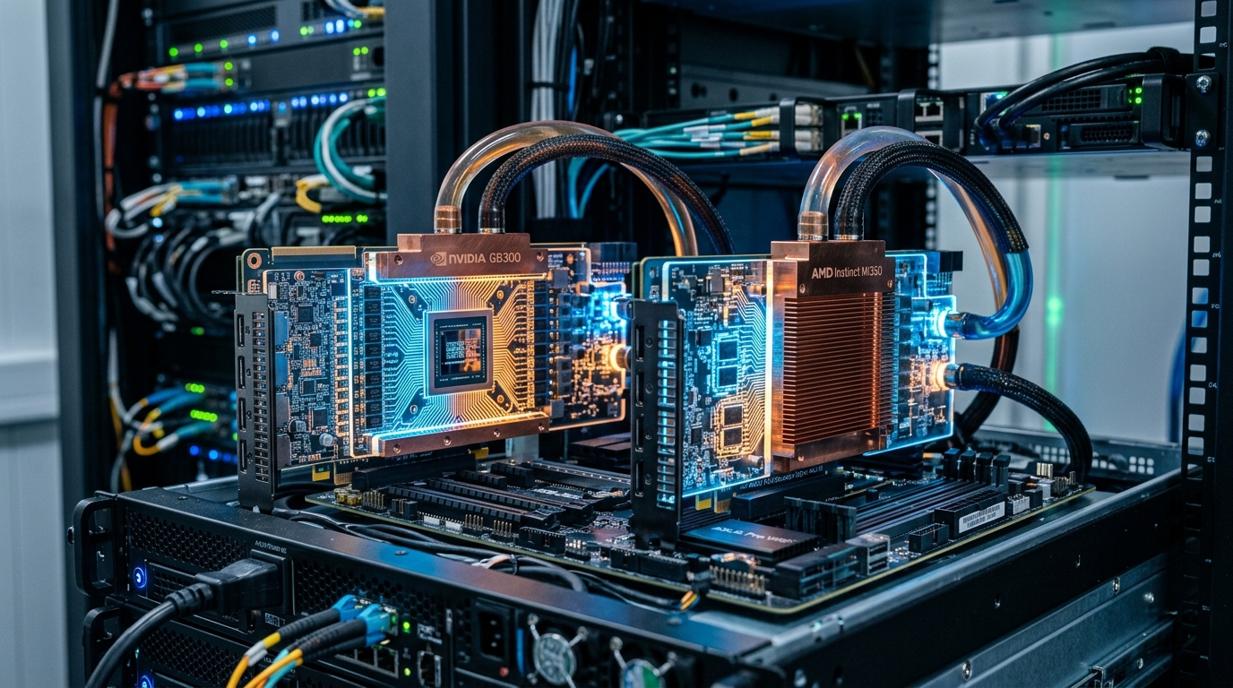 Nvidia GB300 vs AMD MI350: Comprehensive AI Chip Benchmark and Datacenter ROI Analysis